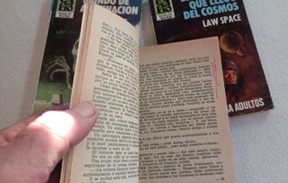 Novelas Héroes del Espacio 3 números