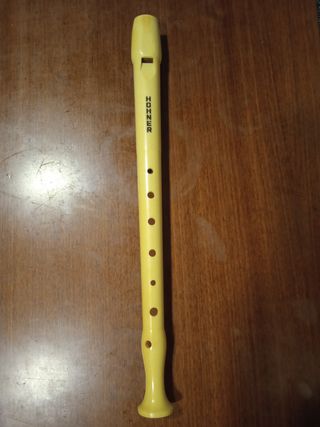 Flauta dulce Hohner amarilla