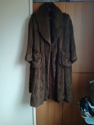 Pelliccia lunga marrone