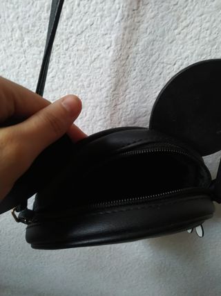 Bolso Pequeño Mickey Mouse Negro y Rojo