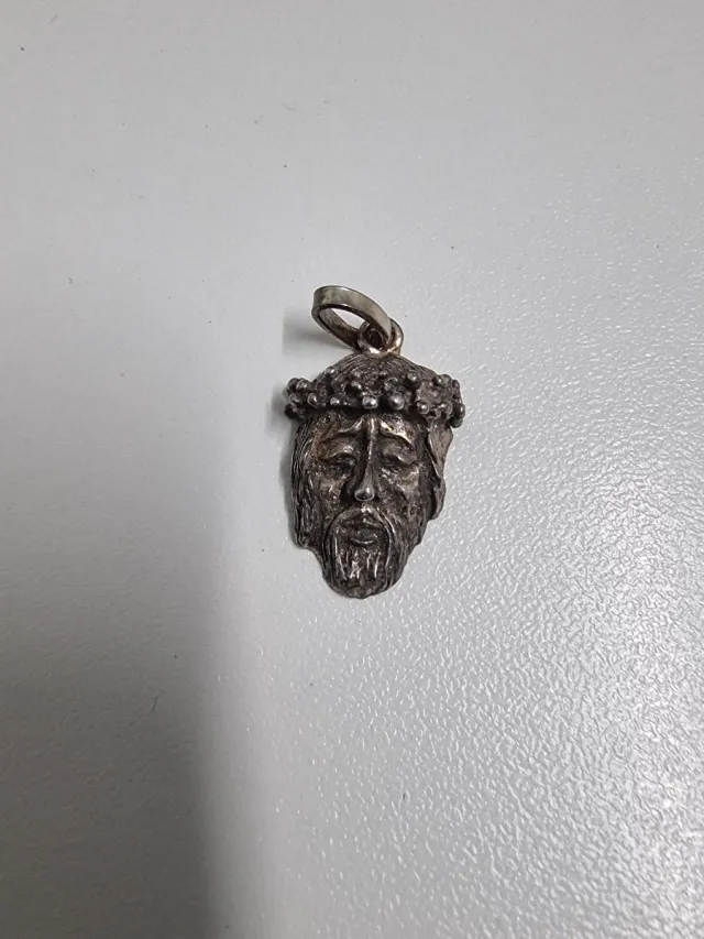 Colgante Plata Rostro Jesucristo