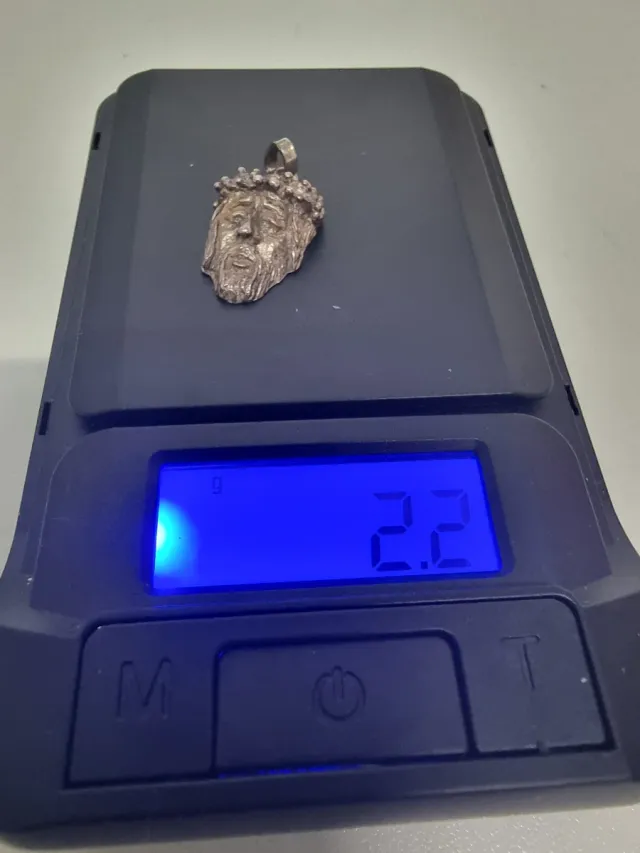 Colgante Plata Rostro Jesucristo