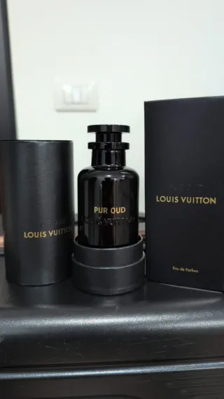 Louis Vuitton Pur Oud Profumo Nero Oro originale