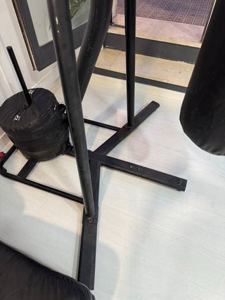 Bolsa de boxeo con soporte