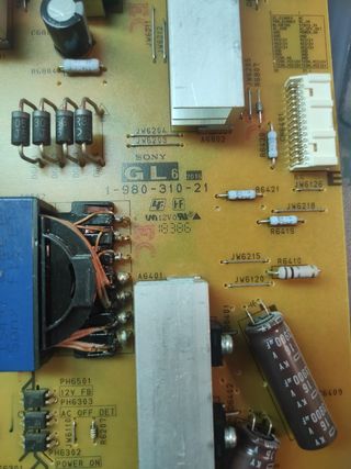 Placa alimentación Sony KD-55XF596