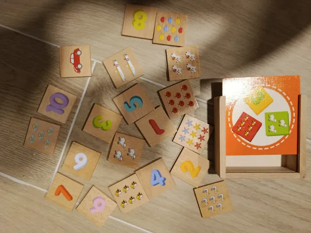 Juego de madera educativo para niñ@s