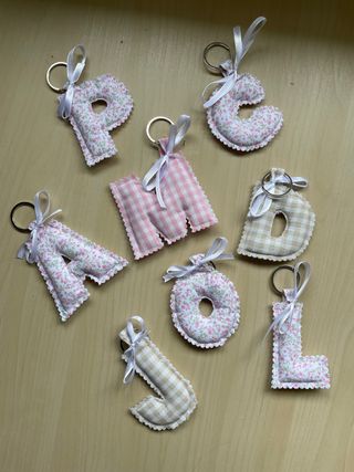 Llaveros Letras Personalizadas