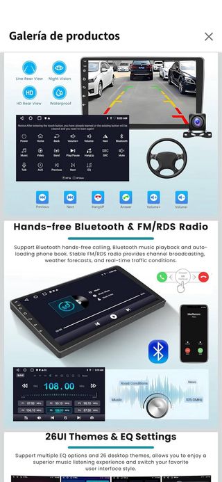 Radio para Opel Astra 2004-2005