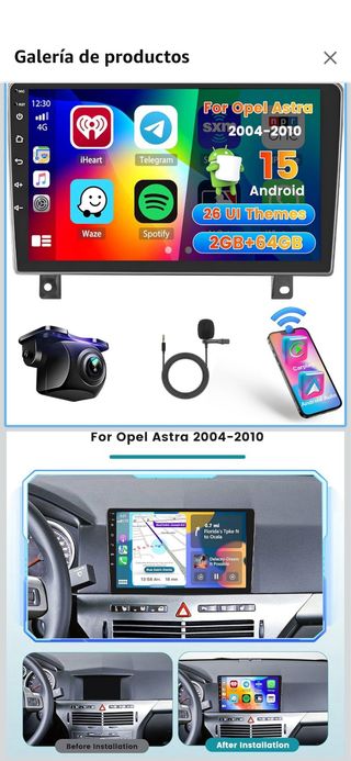 Radio para Opel Astra 2004-2005