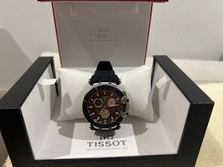 Tissot T-Race Reloj Cronógrafo negro y Plateado