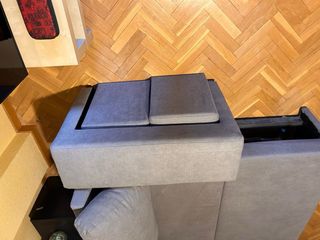 Sofá Cama Beige con Almacén