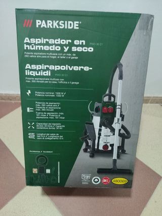 Aspirador Parkside Húmedo y Seco