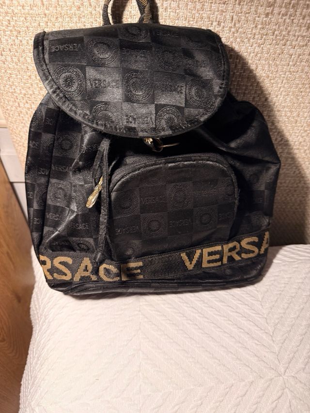 Mochila Versace Negra