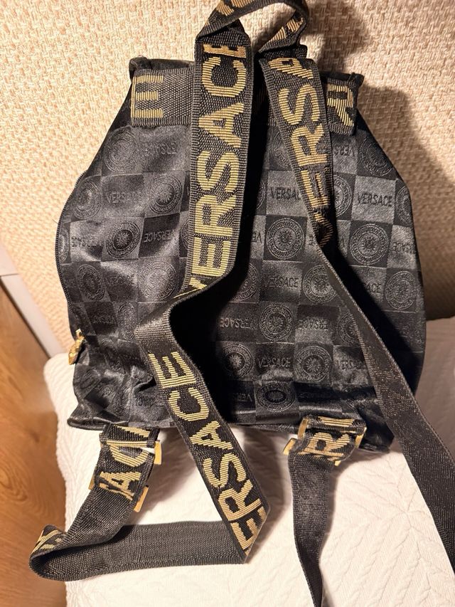 Mochila Versace Negra