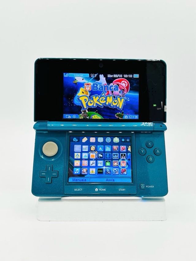 Nintendo 3DS Turchese - Personalizzabile al 100%