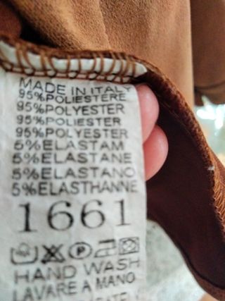 Chaqueta antelina Cowboy marca 1661