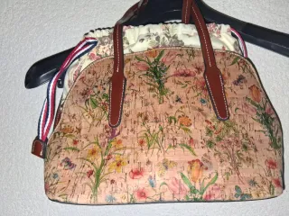 Bolso juvenil estampado floral