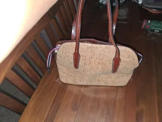 Bolso juvenil estampado floral