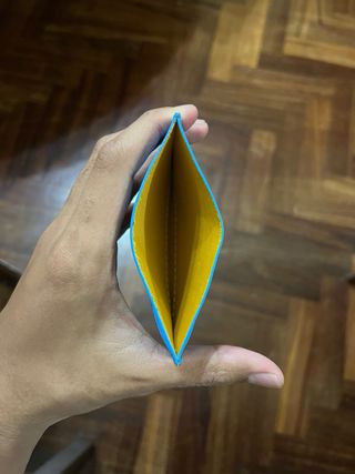 Portacarte Goyard Blu