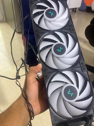 Deepcool Enfriador Ordenador Negro/Blanco