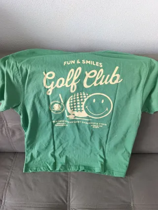 Camiseta Golf Club Smiley Originals Verde