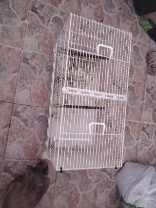 Jaula para pájaros o cobayas