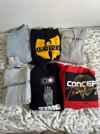 Lote 6 Sudaderas Hombre