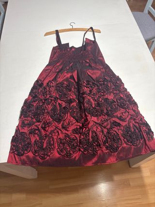 Vestido corto fiesta rojo