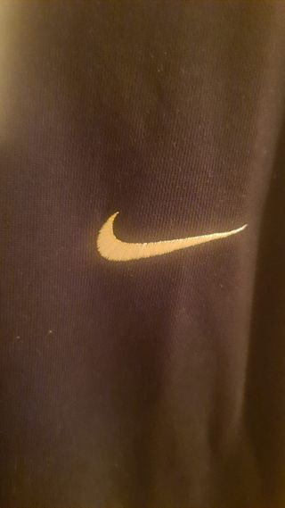 Sudadera Nike Negra con Logo blanco