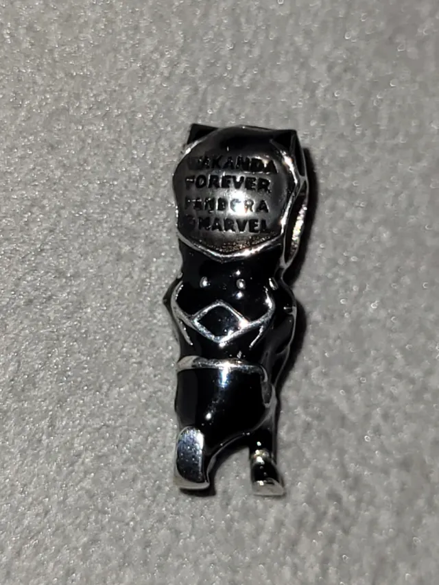 Charm Plata S925 Black Panther