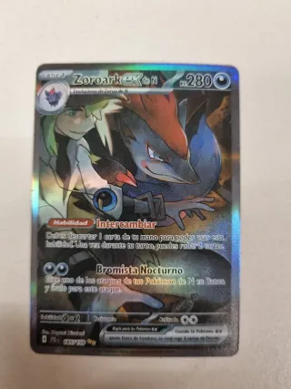 Carta Pokémon Zoroark-EX 185/159