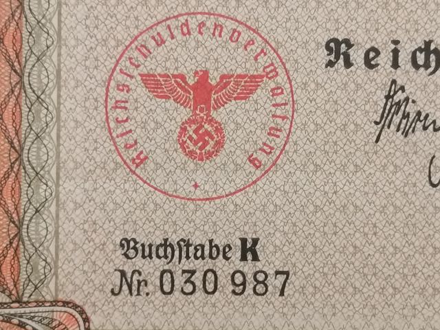 Bono alemán tercer reich