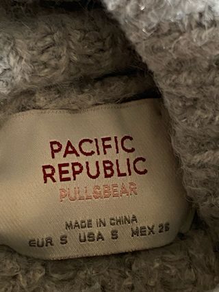 Suéter Pacífic Republic Gris