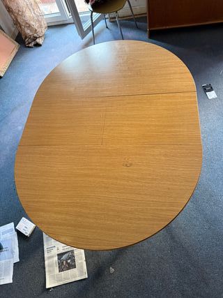 Mesa comedor madera extensible