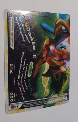 Carta Pokémon Rayquaza & Deoxys LEGEND 2010