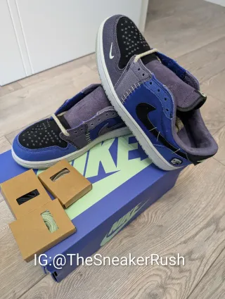 Jordan 1 Low Zion Williamson Voodoo Alternate