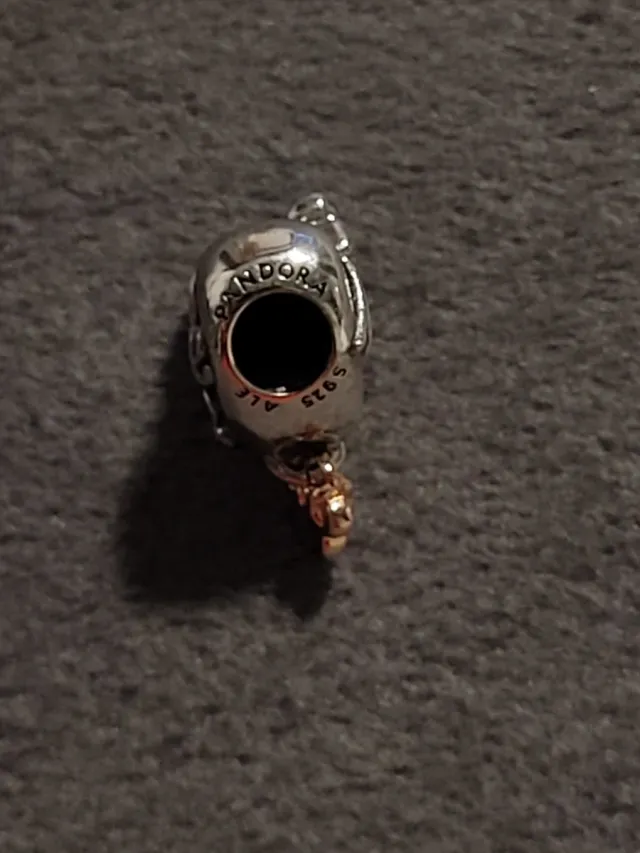 Charm Corazón Mom Plata S925