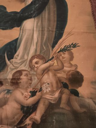 Estandarte Inmaculada Concepción antiguo