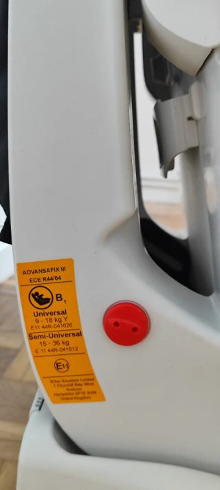 Silla coche Britax Römer Isofix