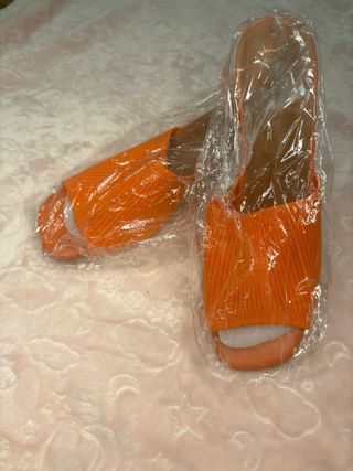 Sandalias Naranja Mujer