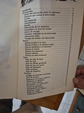 Cocinar con microondas