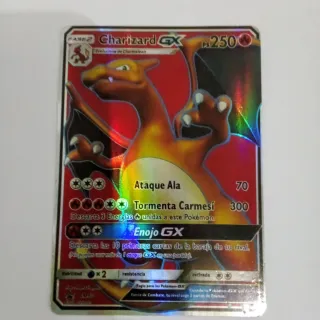 Charizard GX SM60 2017 Carta Pokémon