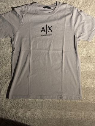 Maglietta Armani Exchange Grigia Taglia L