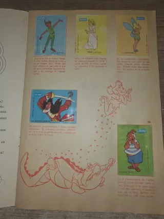 ALBUM COMPLETO CROPAN VUELA CON PETER PAN