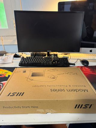 Portatile MSI Modern 14 Argento