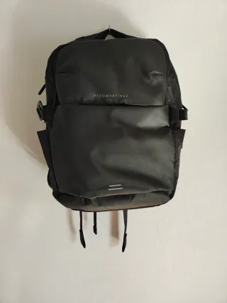 Mochila Paco Martínez Negra
