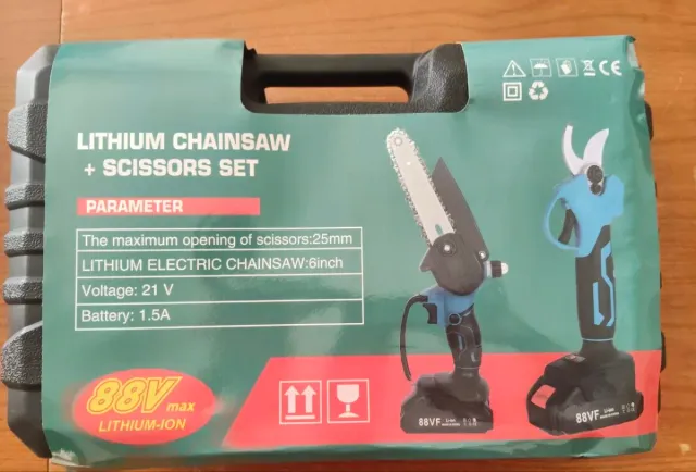 Kit Motosega 88V più Cesoia 88V