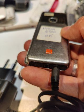 Telefono cellulare Nokia 6300 Silver + caricabatterie