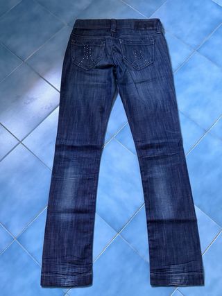Pantalón vaquero mujer azul