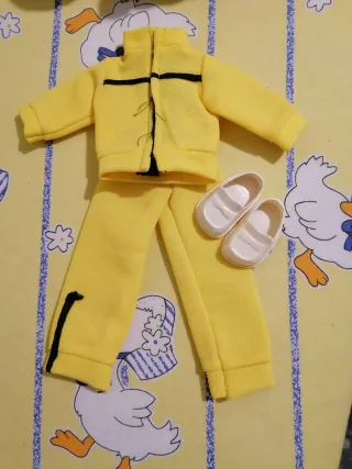 Conjunto Chándal Lesly Famosa Amarillo